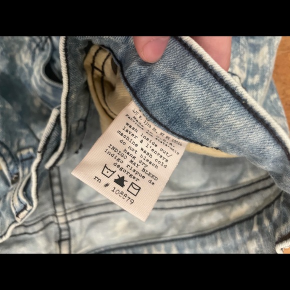 Rag & Bone light acid washed skinny jeans Size 29 - Picture 6 of 7